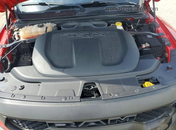 1C6SRFU98NN217159 2022 RAM 1500 Red Rear interior view