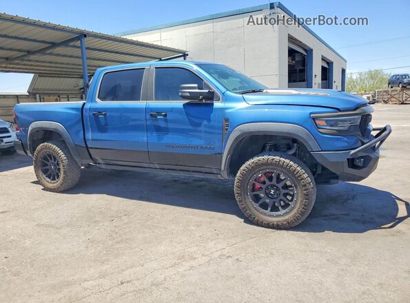 1C6SRFU9XRN201387 2024 RAM 1500 Синий Передняя правая четверть