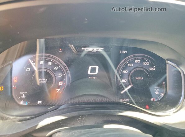 1C6SRFU9XRN201387 2024 RAM 1500 Синий Вид щитка приборов