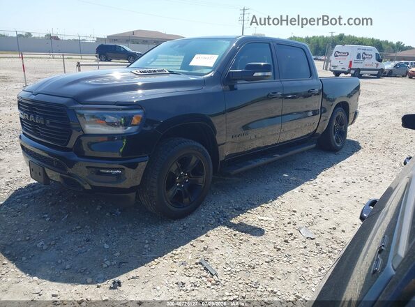 1C6SRFVT9NN432754 2022 RAM 1500 Black წინა მარცხენა ხედი სამი მეოთხედიდან