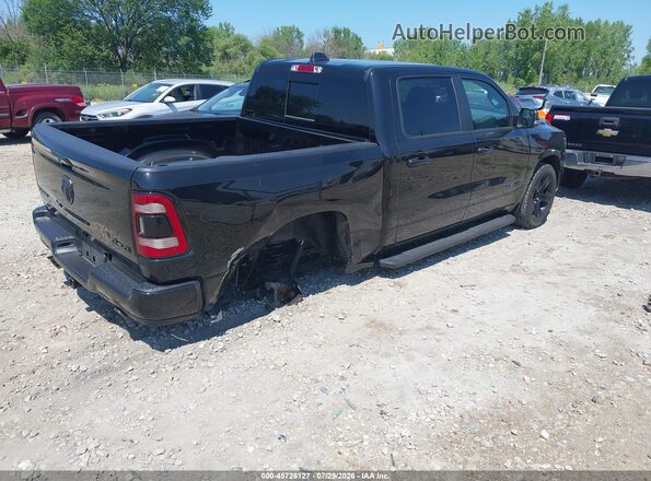 1C6SRFVT9NN432754 2022 RAM 1500 Black უკანა მარჯვენა