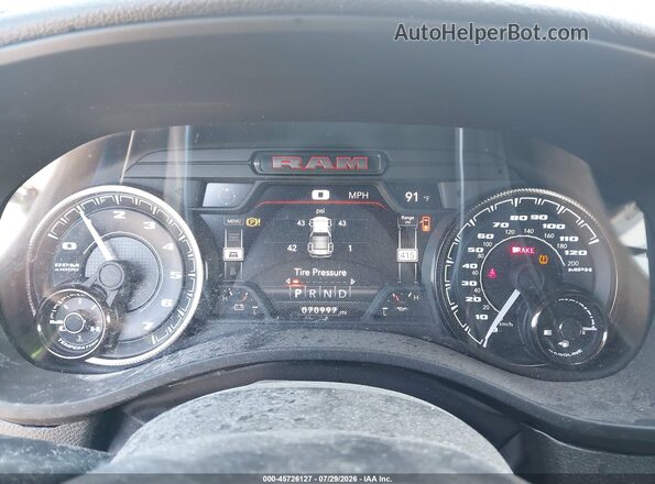 1C6SRFVT9NN432754 2022 RAM 1500 Black უკანა სავარძლების ხედი