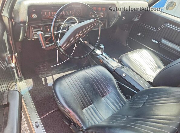 1D37J2R507001 1972 CHEVROLET CHEVELLE Gray წინა პანელის ხედი