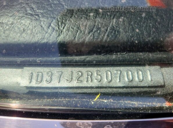 1D37J2R507001 1972 CHEVROLET CHEVELLE Gray VIN კოდის სტიკერის ხედი
