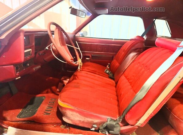 1D37R4K455754 1974 CHEVROLET MALIBU Серый Вид салона спереди