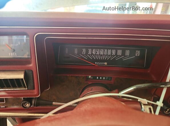 1D37R4K455754 1974 CHEVROLET MALIBU Серый Вид щитка приборов