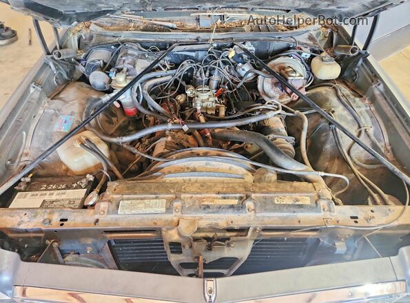 1D37R4K455754 1974 CHEVROLET MALIBU Серый Вид задней части салона