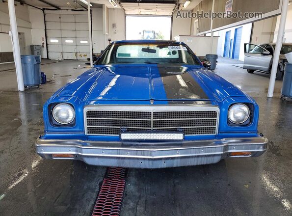 1D80H4R506884 1974 CHEVROLET EL Синий Вид спереди
