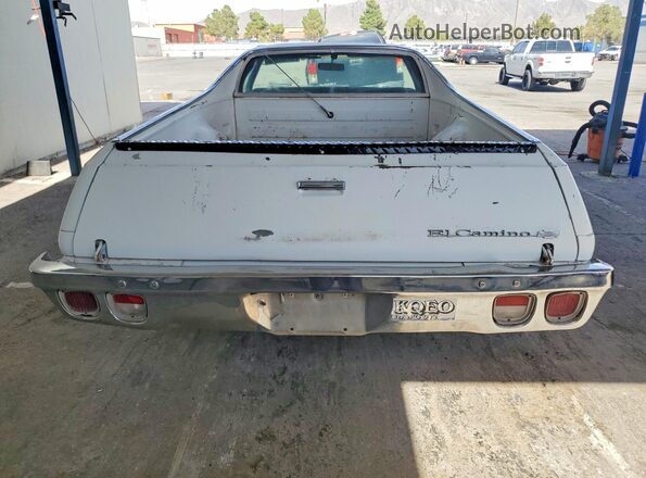 1D80L7Z414497 1977 CHEVROLET EL Белый Вид сзади