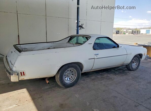 1D80L7Z414497 1977 CHEVROLET EL Белый Задняя правая четверть