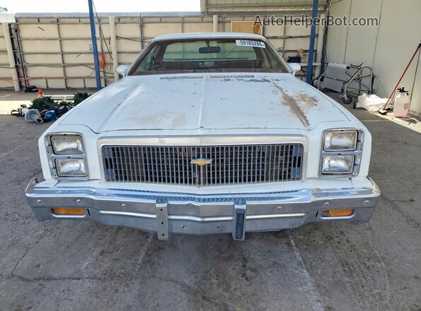 1D80L7Z414497 1977 CHEVROLET EL Белый Вид спереди