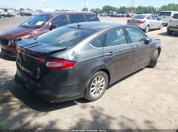 1FA6P0G70G5123258 2016 FORD FUSION Gray Rear right