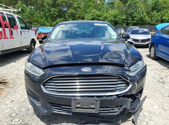 1FA6P0G73G5111895 2016 FORD FUSION Черный Вид спереди