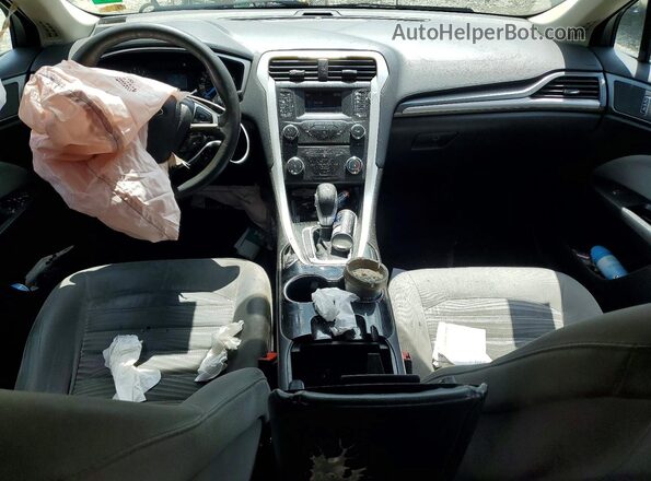 1FA6P0G73G5111895 2016 FORD FUSION Черный Вид панели приборов
