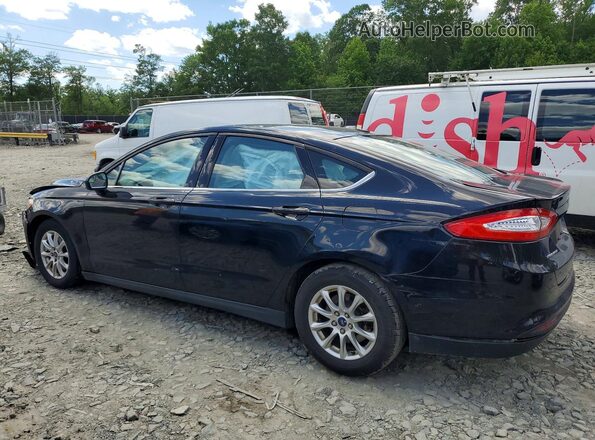 1FA6P0G73G5111895 2016 FORD FUSION Черный Задняя левая четверть