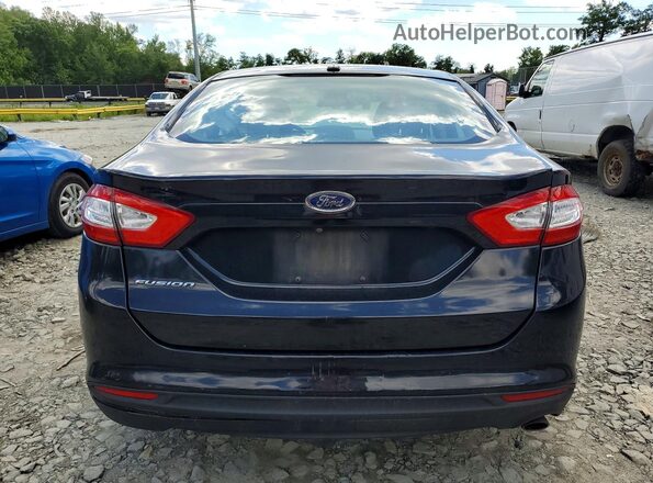 1FA6P0G73G5111895 2016 FORD FUSION Черный Вид сзади