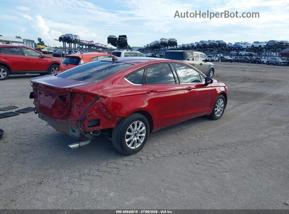 1FA6P0G7XG5113563 2016 FORD FUSION Maroon Trasero derecho