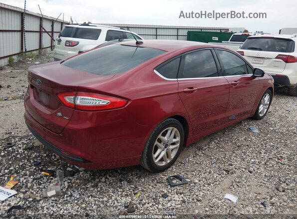 1FA6P0H71G5127821 2016 FORD FUSION Red Rear right