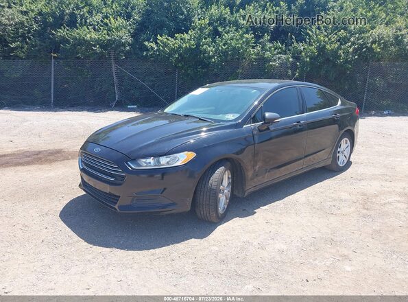 1FA6P0H76G5123439 2016 FORD FUSION Black წინა მარცხენა ხედი სამი მეოთხედიდან