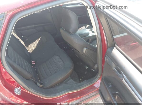 1FA6P0H77G5114958 2016 FORD FUSION Red Вид наклейки з VIN-кодом