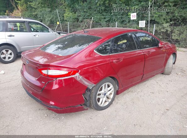 1FA6P0H79G5122026 2016 FORD FUSION Red უკანა მარჯვენა