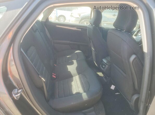1FA6P0HD1G5121118 2016 FORD FUSION Charcoal Rear seats view