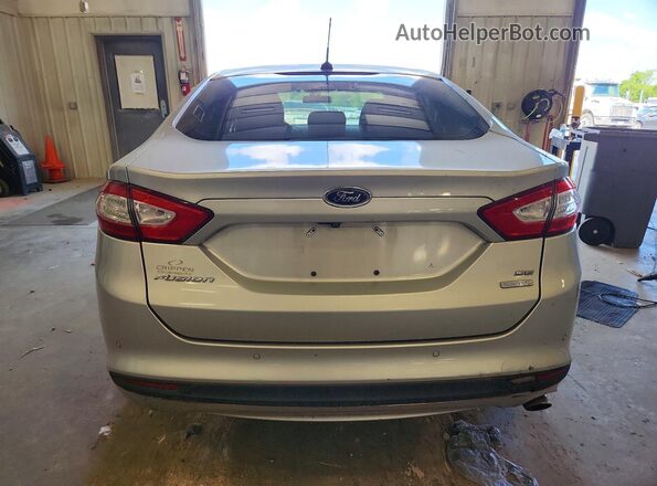 1FA6P0HD2G5107342 2016 FORD FUSION Silver უკანა ხედი
