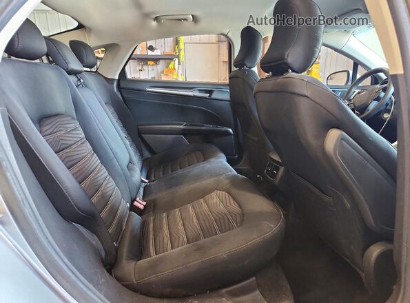 1FA6P0HD2G5107342 2016 FORD FUSION Silver უკანა სავარძლების ხედი