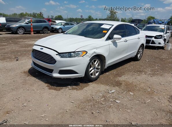 1FA6P0HD2G5129955 2016 FORD FUSION White Vista tres cuartos delantera izquierda