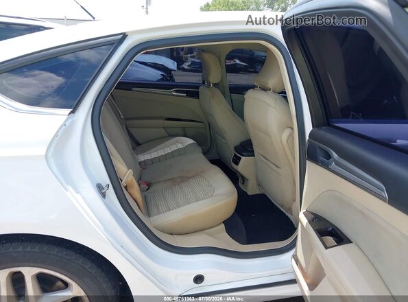 1FA6P0HD2G5129955 2016 FORD FUSION White Vista de la etiqueta del VIN