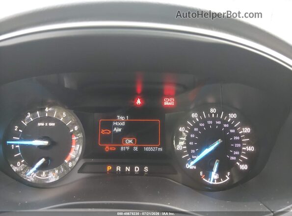 1FA6P0HD3G5107897 2016 FORD FUSION Gray Widok tylnych siedzeń