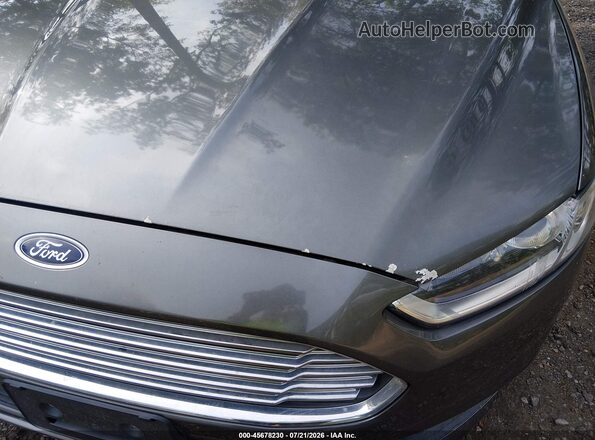 1FA6P0HD3G5107897 2016 FORD FUSION Gray Widok z przodu
