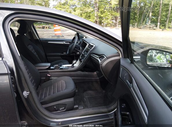 1FA6P0HD3G5107897 2016 FORD FUSION Gray Widok wnętrza z przodu