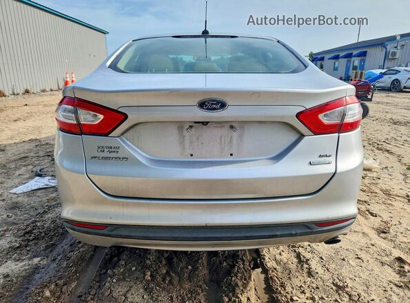 1FA6P0HD3G5111478 2016 FORD FUSION Silver Widok z tyłu