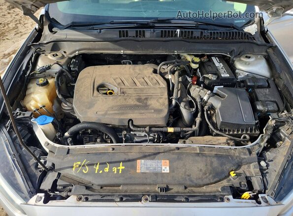 1FA6P0HD3G5111478 2016 FORD FUSION Silver Widok wnętrza z tyłu