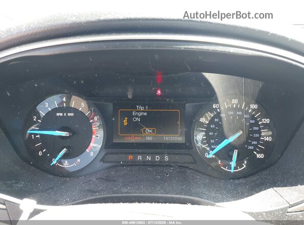 1FA6P0HD6G5125519 2016 FORD FUSION White Widok tylnych siedzeń