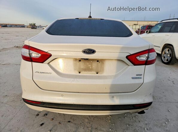 1FA6P0HD8G5115333 2016 FORD FUSION White Вид ззаду