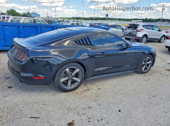 1FA6P8AM0G5289809 2016 FORD MUSTANG Black Задня права чверть