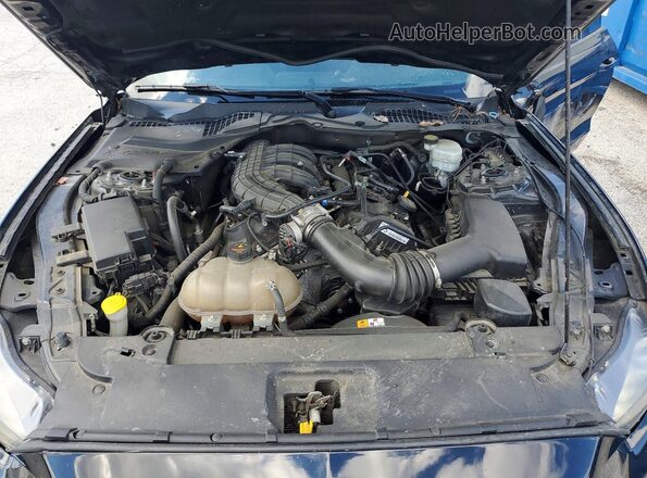 1FA6P8AM0G5289809 2016 FORD MUSTANG Black Вид задньої частини салону