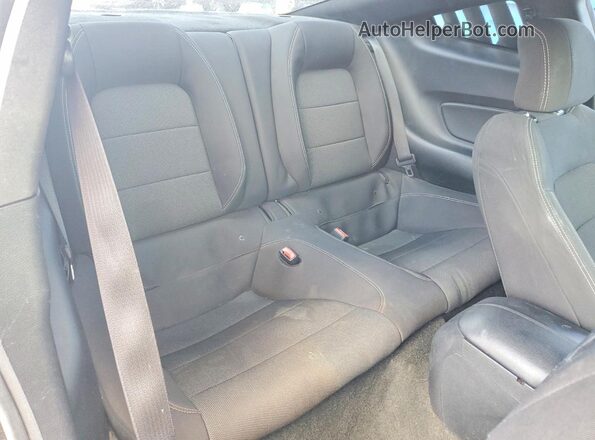 1FA6P8AM0G5289809 2016 FORD MUSTANG Black Вид задніх сидінь