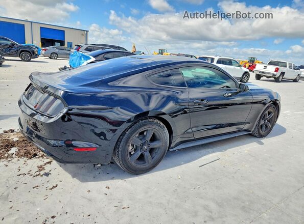 1FA6P8AM0H5226954 2017 FORD MUSTANG Черный Задняя правая четверть