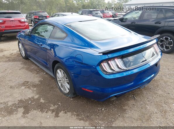 1FA6P8AM0H5276785 2017 FORD MUSTANG Blue Rear left