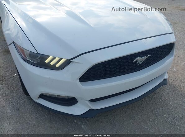 1FA6P8AM0H5342915 2017 FORD MUSTANG White წინა ხედი