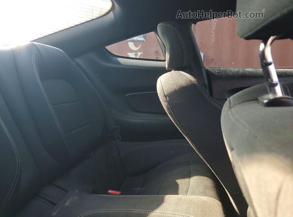 1FA6P8AM1G5293027 2016 FORD MUSTANG Black Vista de los asientos traseros