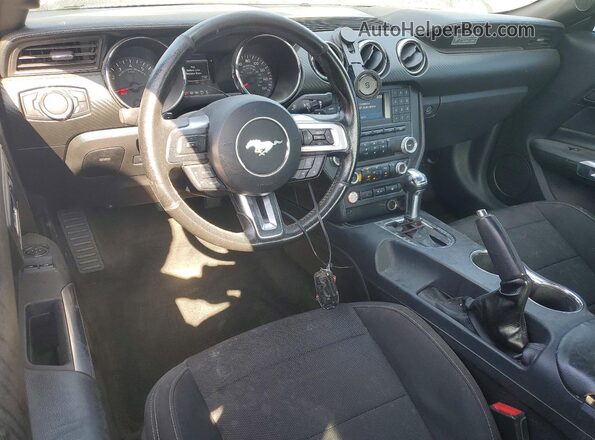 1FA6P8AM1G5293027 2016 FORD MUSTANG Black Vista del salpicadero