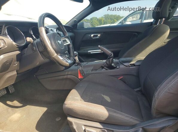 1FA6P8AM1G5293027 2016 FORD MUSTANG Black Vista interior delantera