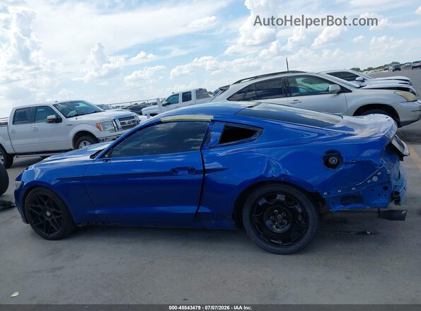 1FA6P8AM1H5340087 2017 FORD MUSTANG Blue 