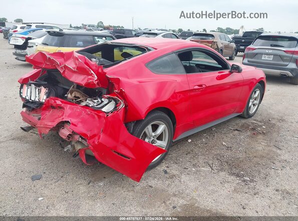 1FA6P8AM2H5276853 2017 FORD MUSTANG Red Tył prawy