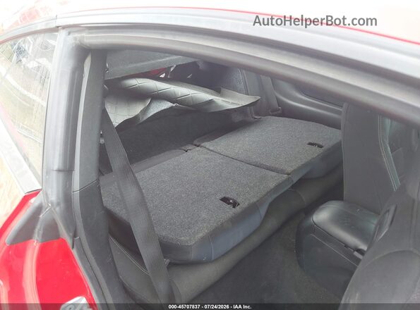 1FA6P8AM2H5276853 2017 FORD MUSTANG Red Widok naklejki z numerem VIN