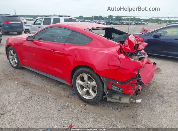 1FA6P8AM2H5276853 2017 FORD MUSTANG Red Tył lewy